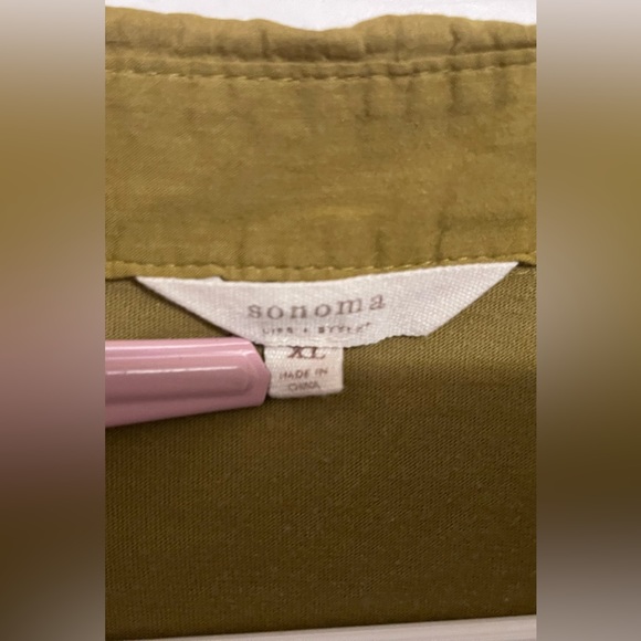 Sonoma Life Style XL Long Sleeve Blouse Top - Picture 3 of 3
